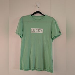 Lucky Brand Green Short Sleeve Tee